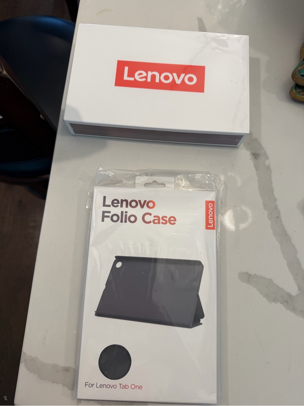 Lenovo Tab K9 tablet, 
& Lenovo Tab One Folio Case
Brand new
